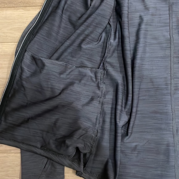 Gray Women’s Zipup Stretch Layer - Picture 4 of 5